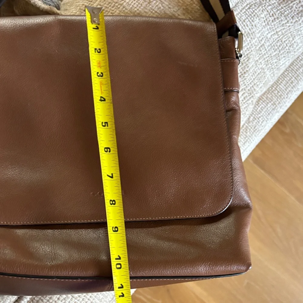 Coach Brown Leather Messanger Bag